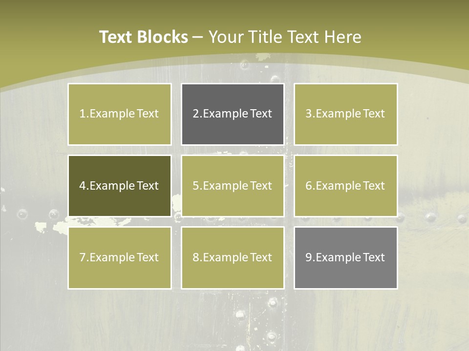 Screws Flight Oxidation PowerPoint Template