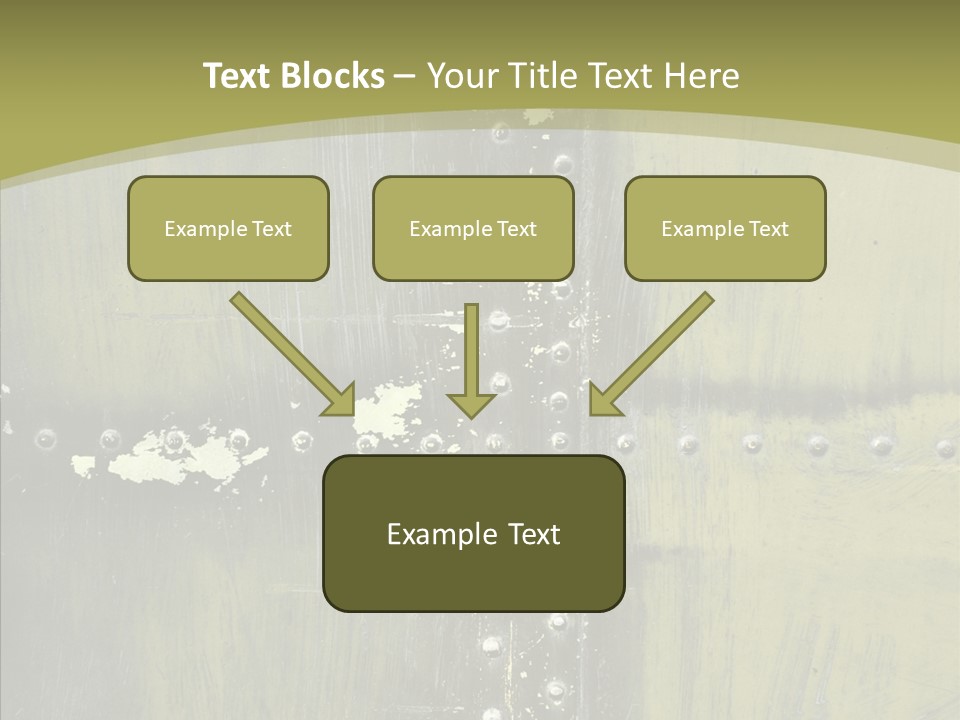 Screws Flight Oxidation PowerPoint Template