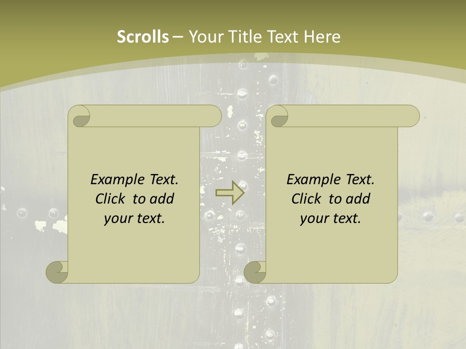 Screws Flight Oxidation PowerPoint Template