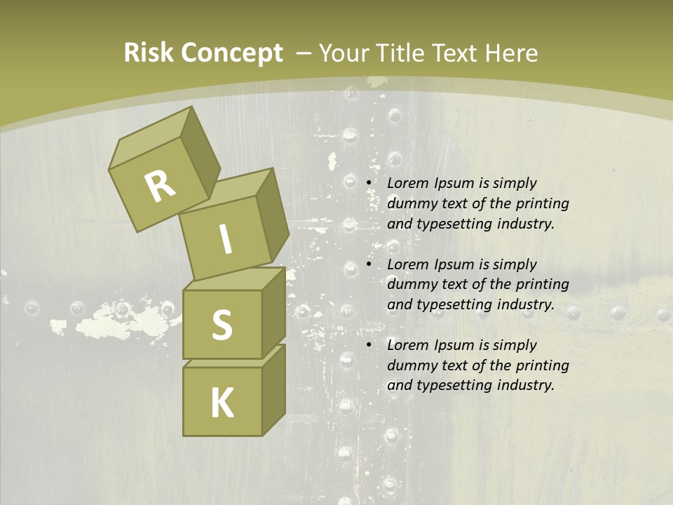 Screws Flight Oxidation PowerPoint Template