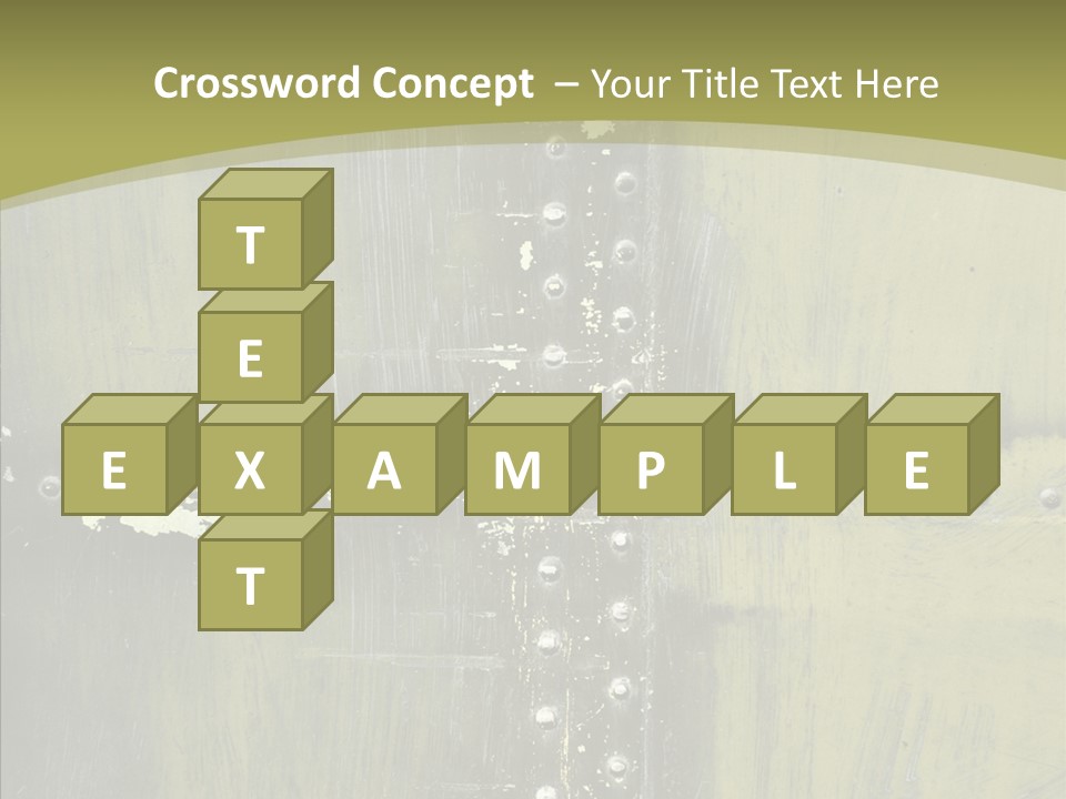 Screws Flight Oxidation PowerPoint Template