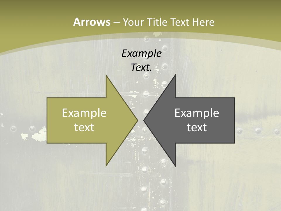 Screws Flight Oxidation PowerPoint Template