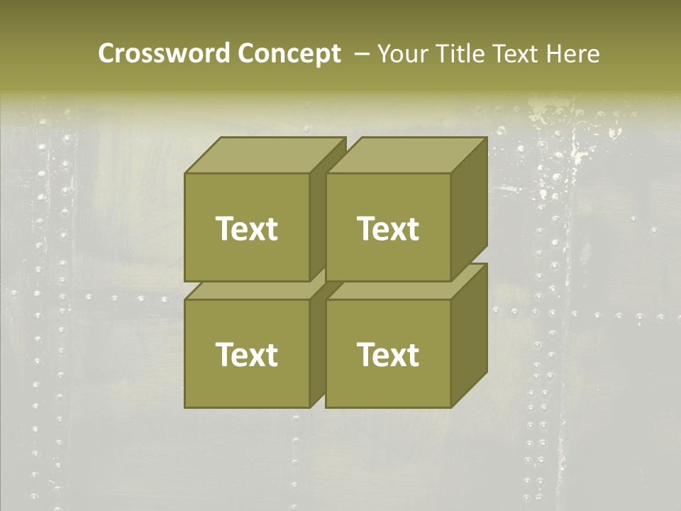 Plate Gray Plane PowerPoint Template