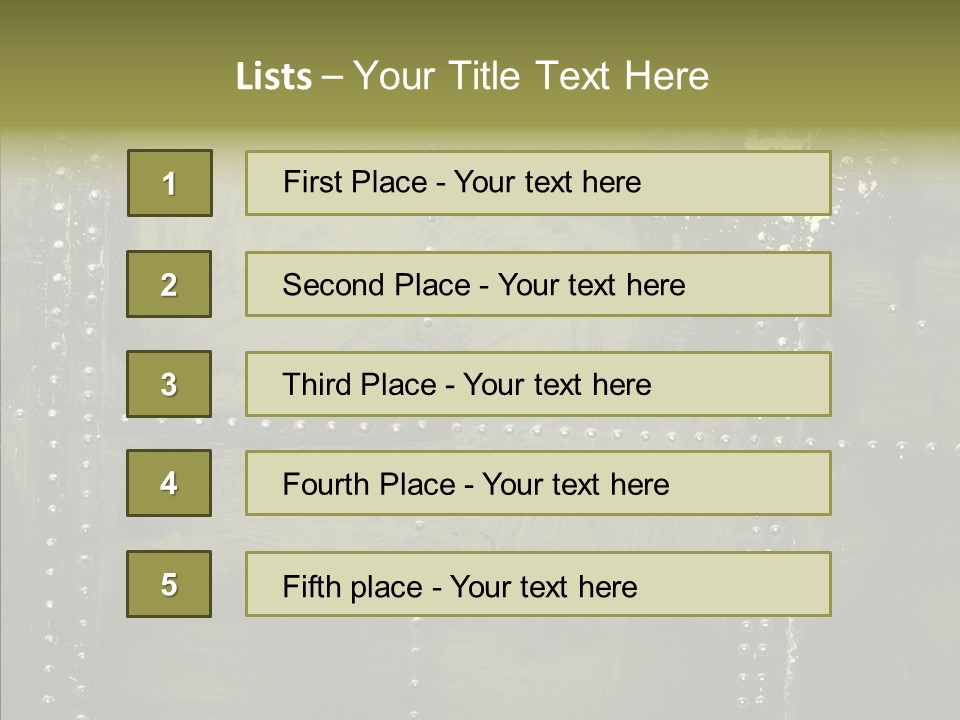 Plate Gray Plane PowerPoint Template