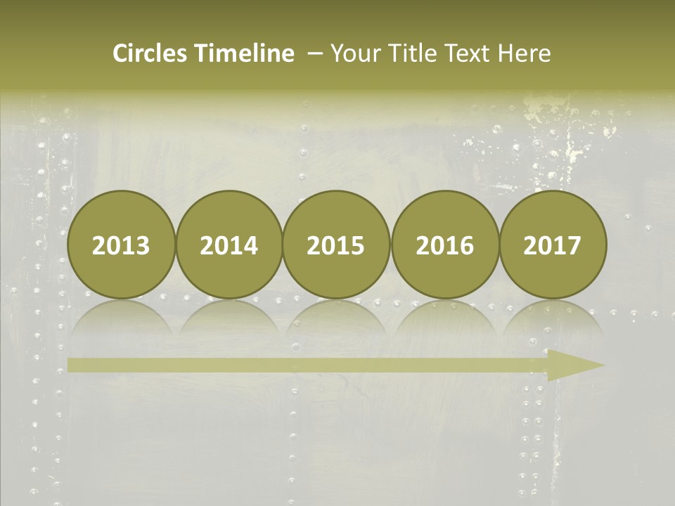 Plate Gray Plane PowerPoint Template