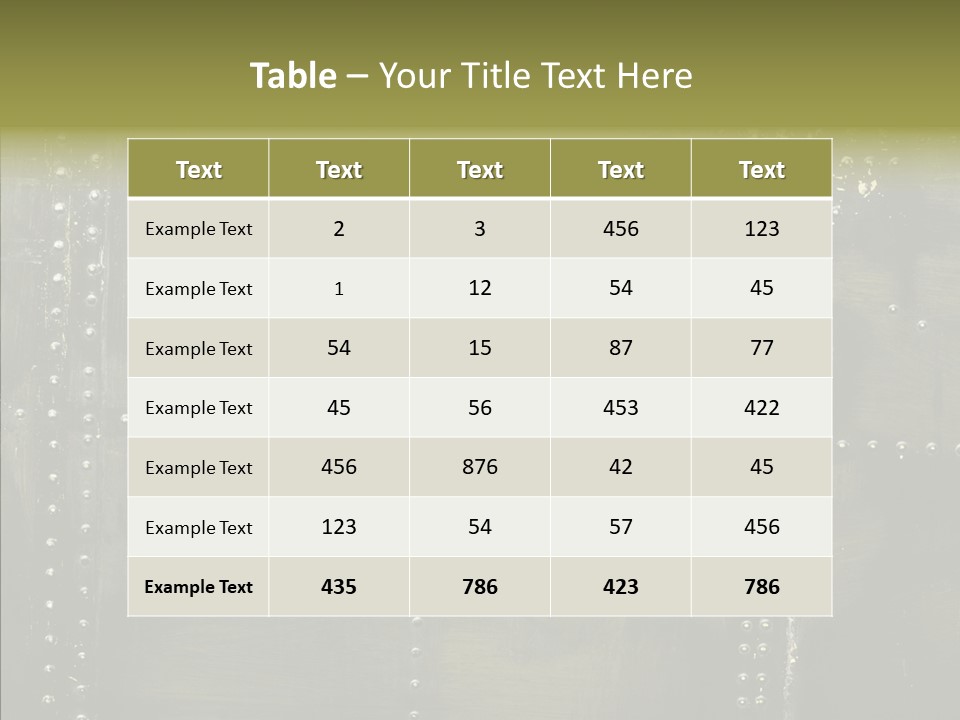Plate Gray Plane PowerPoint Template