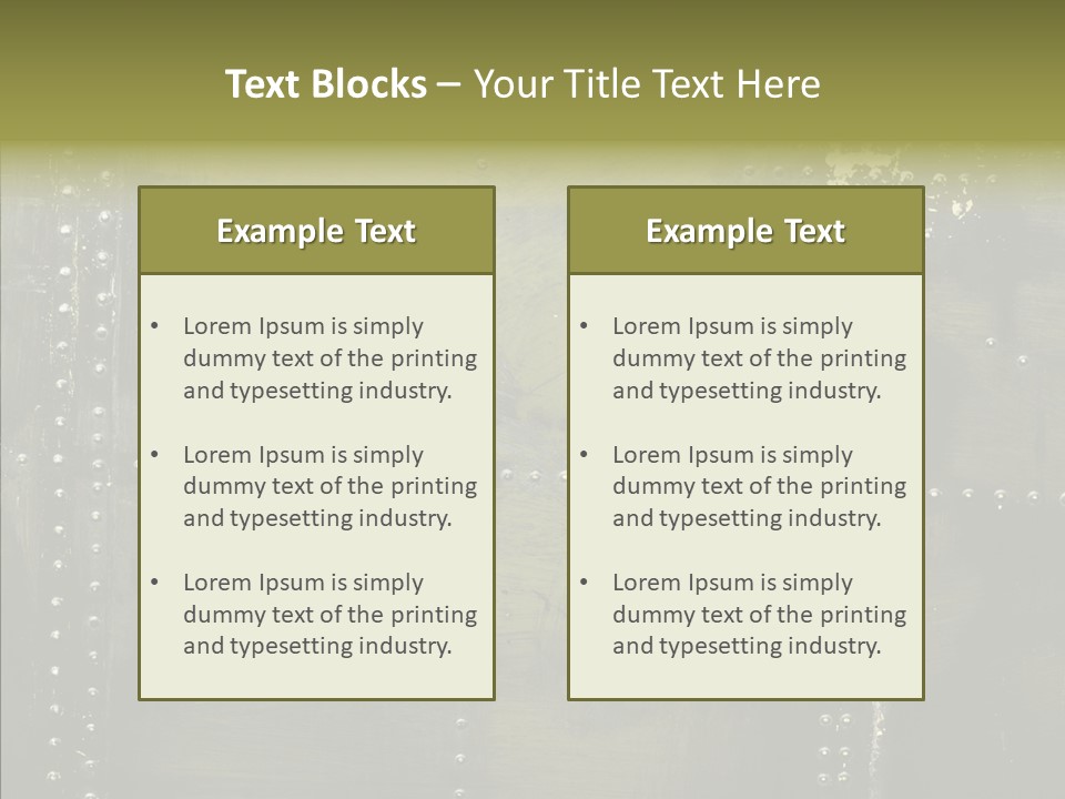 Plate Gray Plane PowerPoint Template