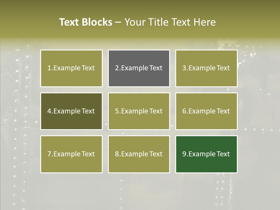 Plate Gray Plane PowerPoint Template