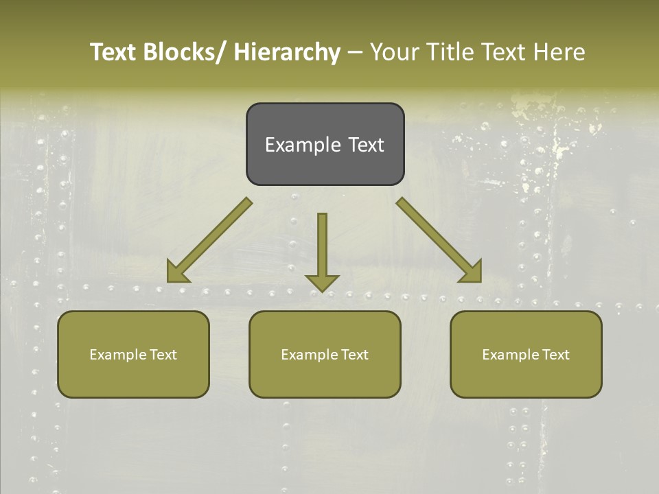 Plate Gray Plane PowerPoint Template