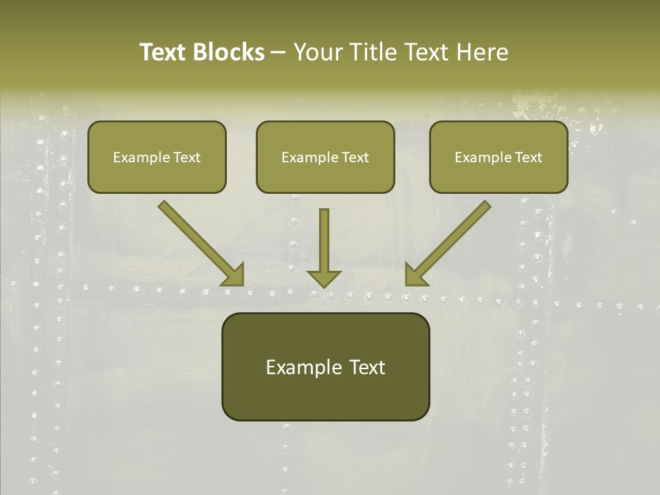 Plate Gray Plane PowerPoint Template