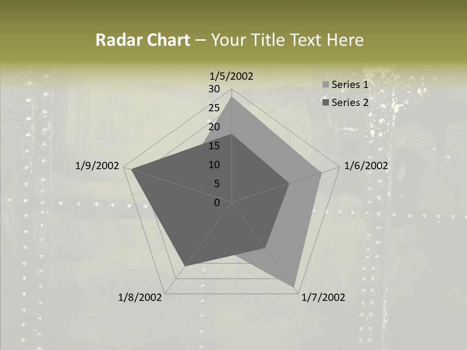 Plate Gray Plane PowerPoint Template