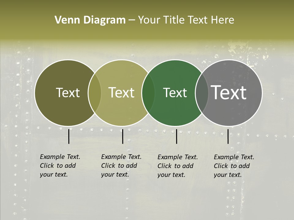 Plate Gray Plane PowerPoint Template
