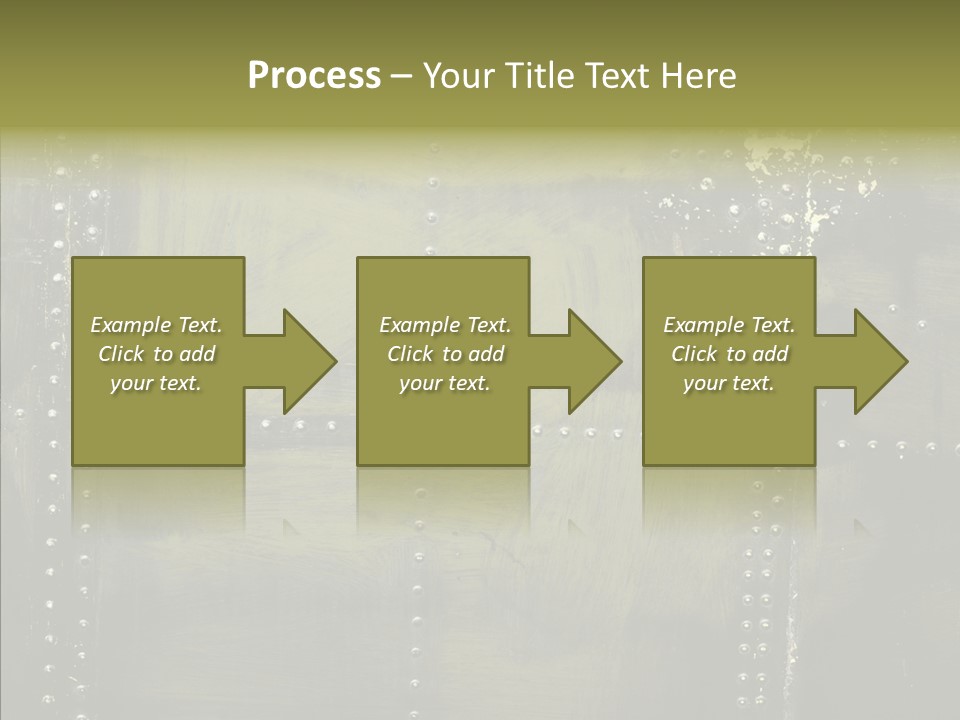 Plate Gray Plane PowerPoint Template
