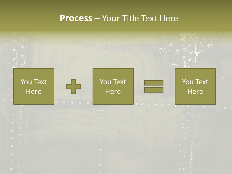 Plate Gray Plane PowerPoint Template
