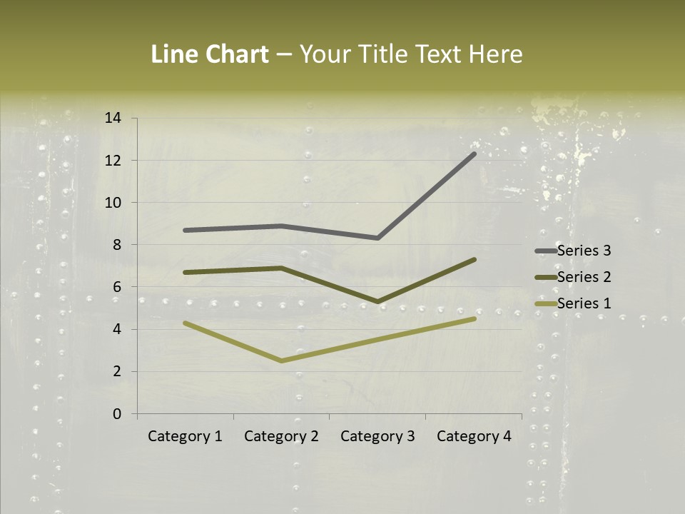 Plate Gray Plane PowerPoint Template