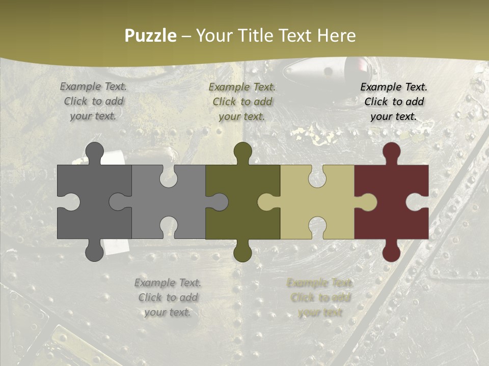 Dirty Embossed Pattern PowerPoint Template