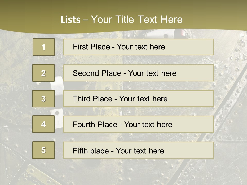 Dirty Embossed Pattern PowerPoint Template