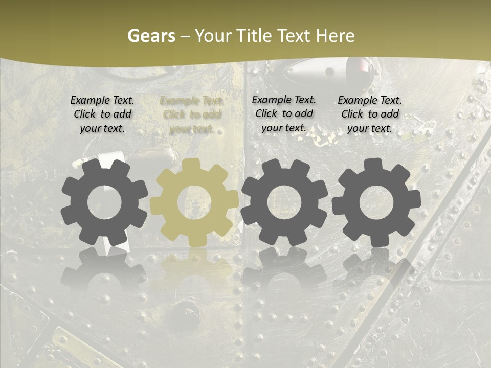 Dirty Embossed Pattern PowerPoint Template