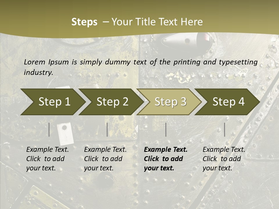 Dirty Embossed Pattern PowerPoint Template