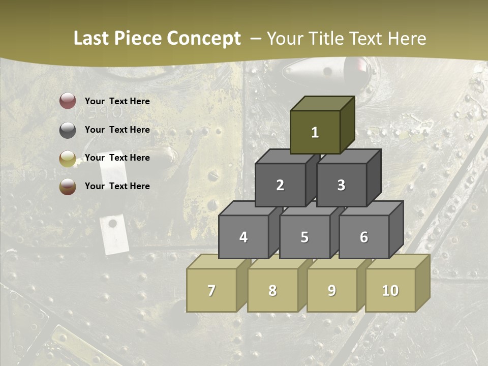 Dirty Embossed Pattern PowerPoint Template