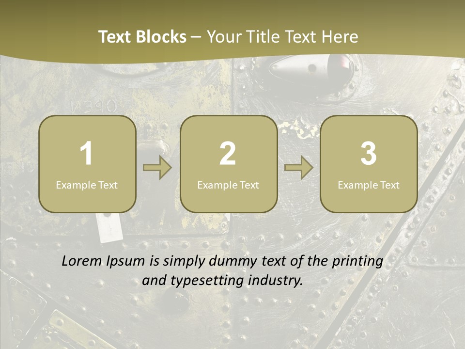 Dirty Embossed Pattern PowerPoint Template
