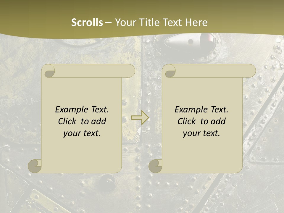 Dirty Embossed Pattern PowerPoint Template