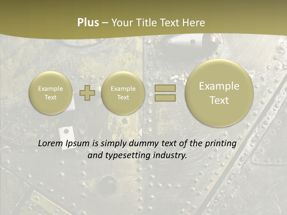 Dirty Embossed Pattern PowerPoint Template