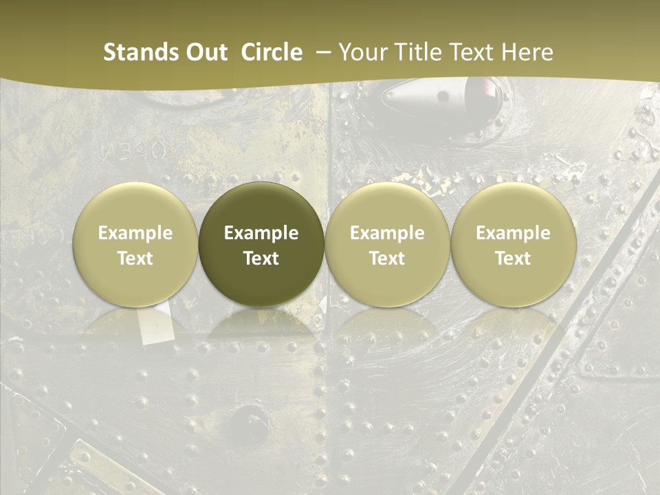 Dirty Embossed Pattern PowerPoint Template