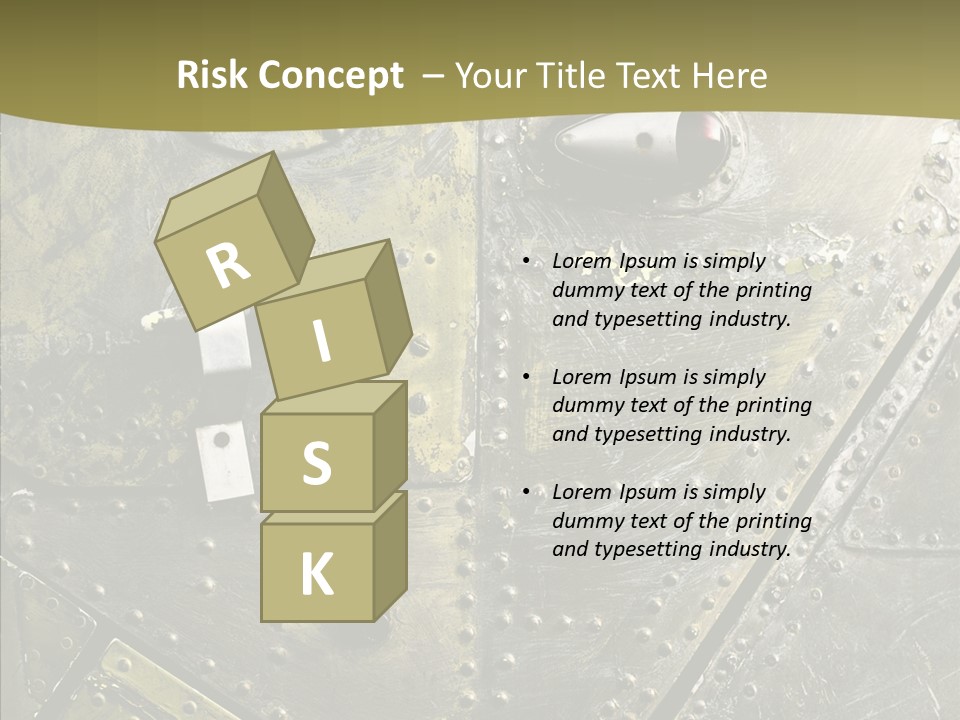 Dirty Embossed Pattern PowerPoint Template