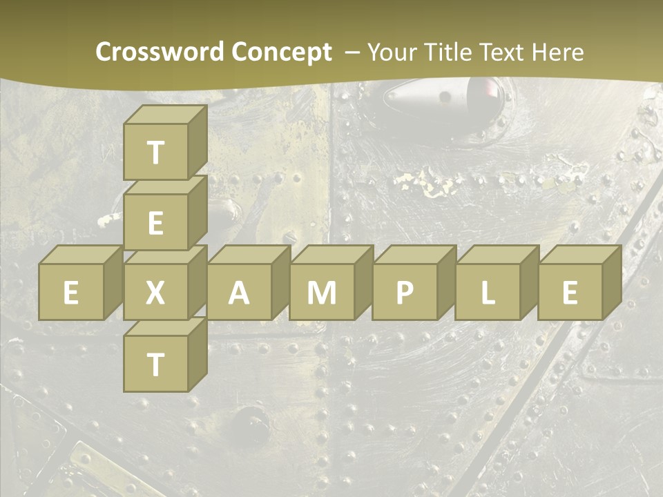 Dirty Embossed Pattern PowerPoint Template