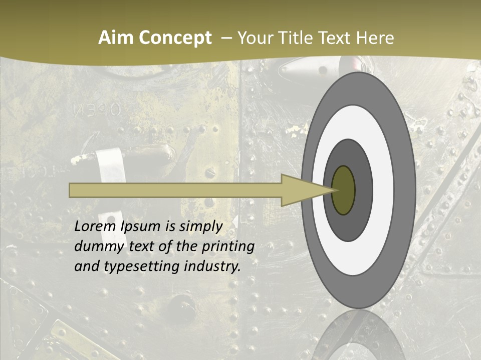 Dirty Embossed Pattern PowerPoint Template