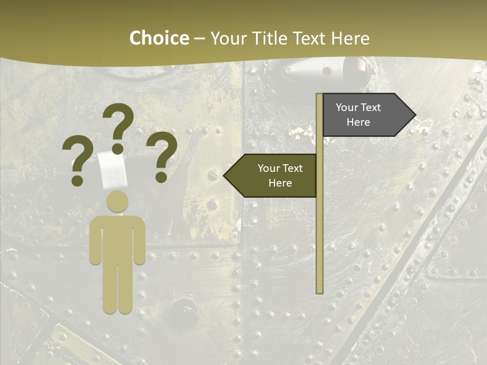 Dirty Embossed Pattern PowerPoint Template