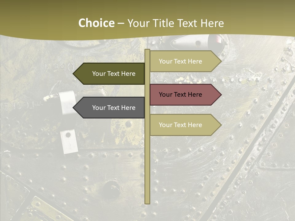 Dirty Embossed Pattern PowerPoint Template