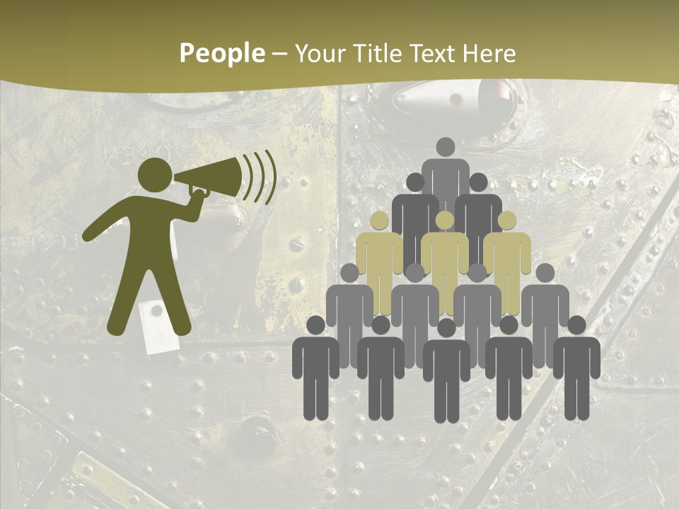 Dirty Embossed Pattern PowerPoint Template