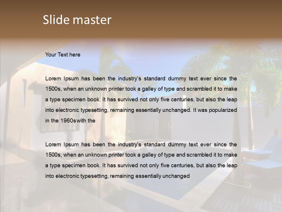 Travel Bali Luxury PowerPoint Template
