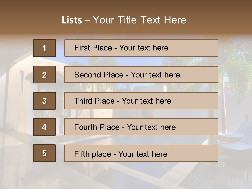 Travel Bali Luxury PowerPoint Template