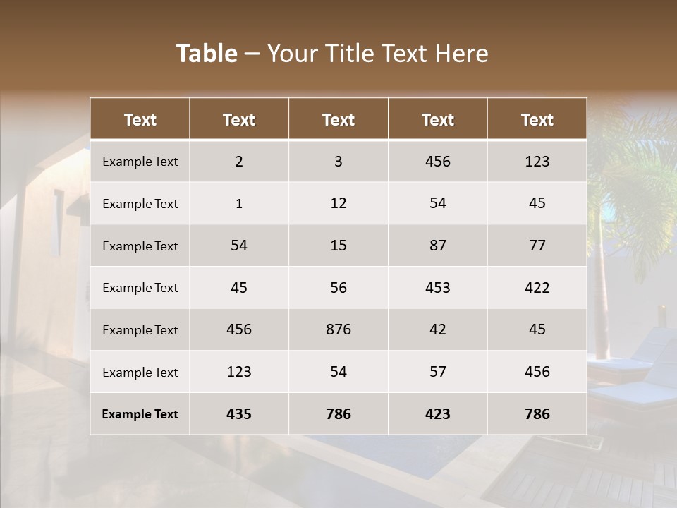 Travel Bali Luxury PowerPoint Template