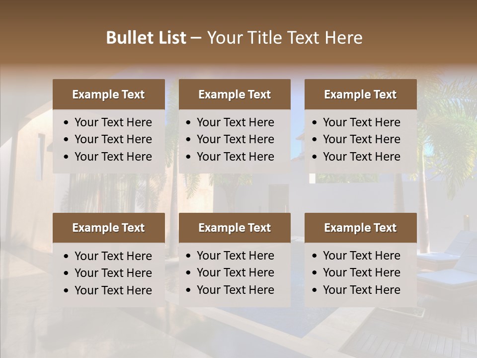 Travel Bali Luxury PowerPoint Template