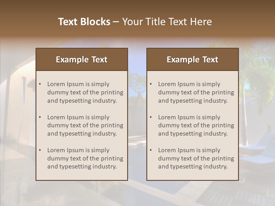 Travel Bali Luxury PowerPoint Template