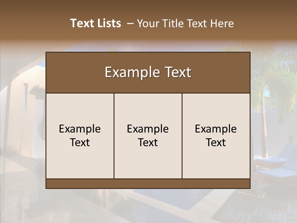 Travel Bali Luxury PowerPoint Template