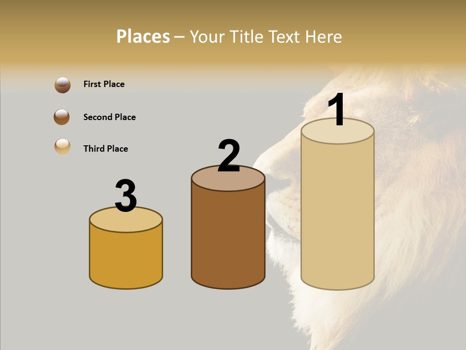 Brown Head Catch Pa PowerPoint Template