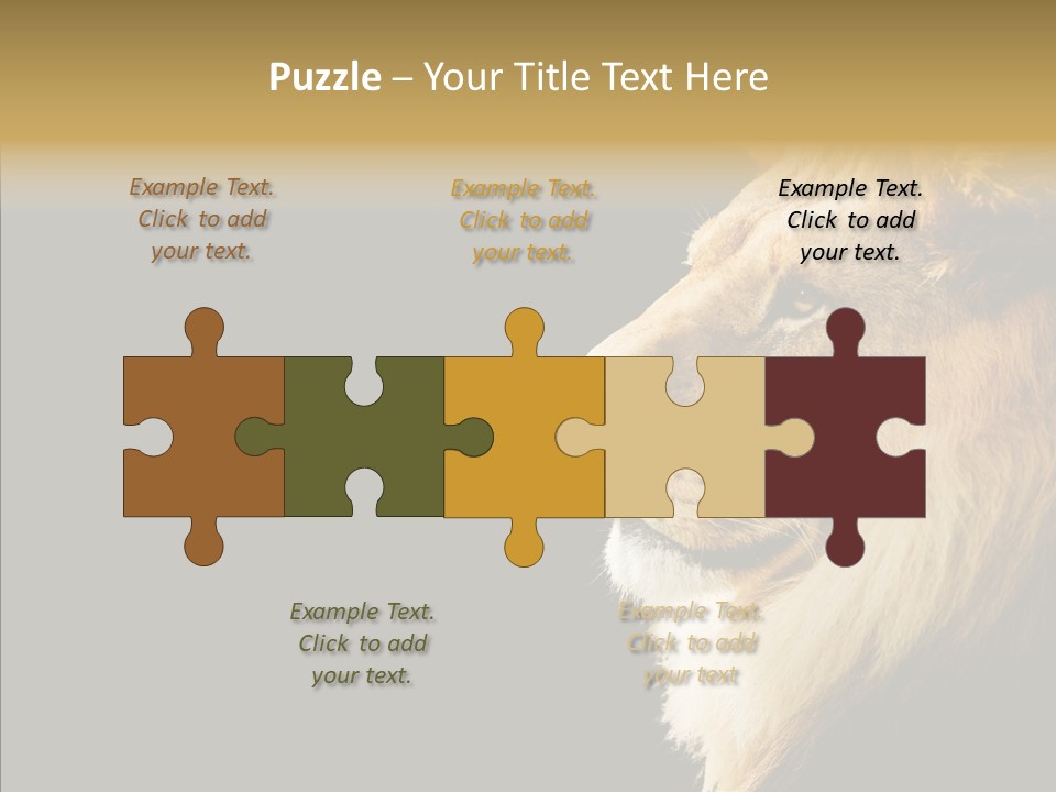 Brown Head Catch Pa PowerPoint Template