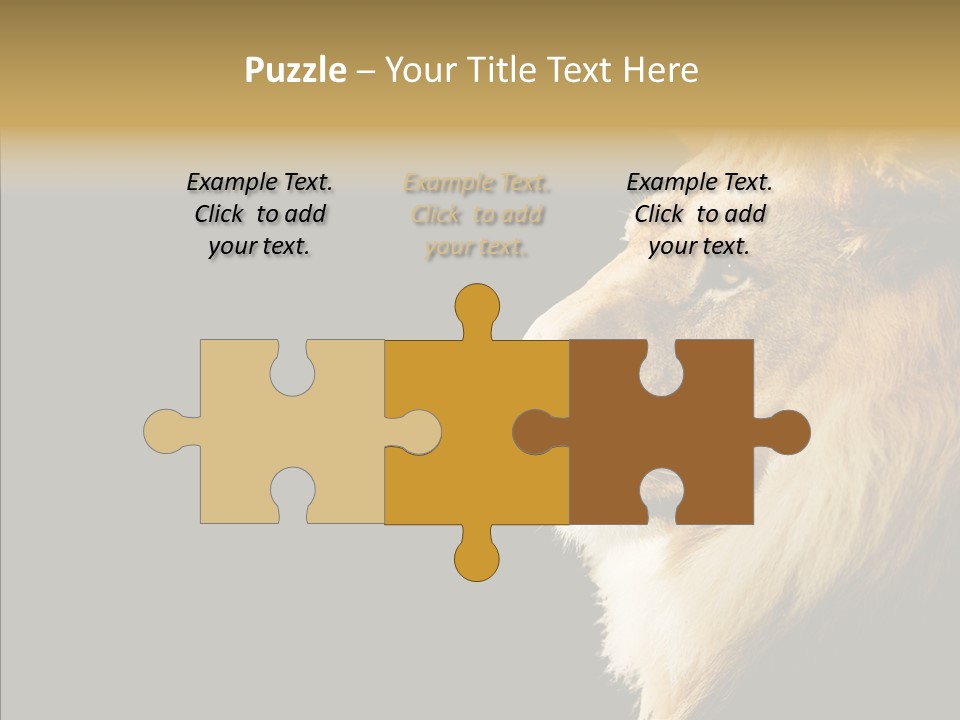 Brown Head Catch Pa PowerPoint Template