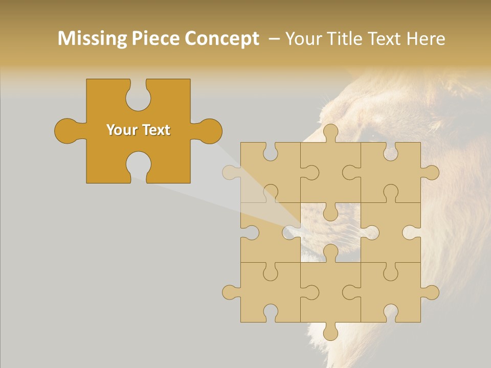 Brown Head Catch Pa PowerPoint Template