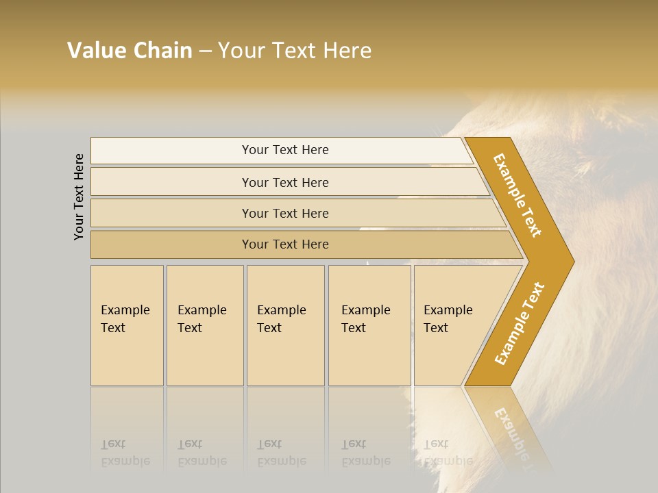 Brown Head Catch Pa PowerPoint Template