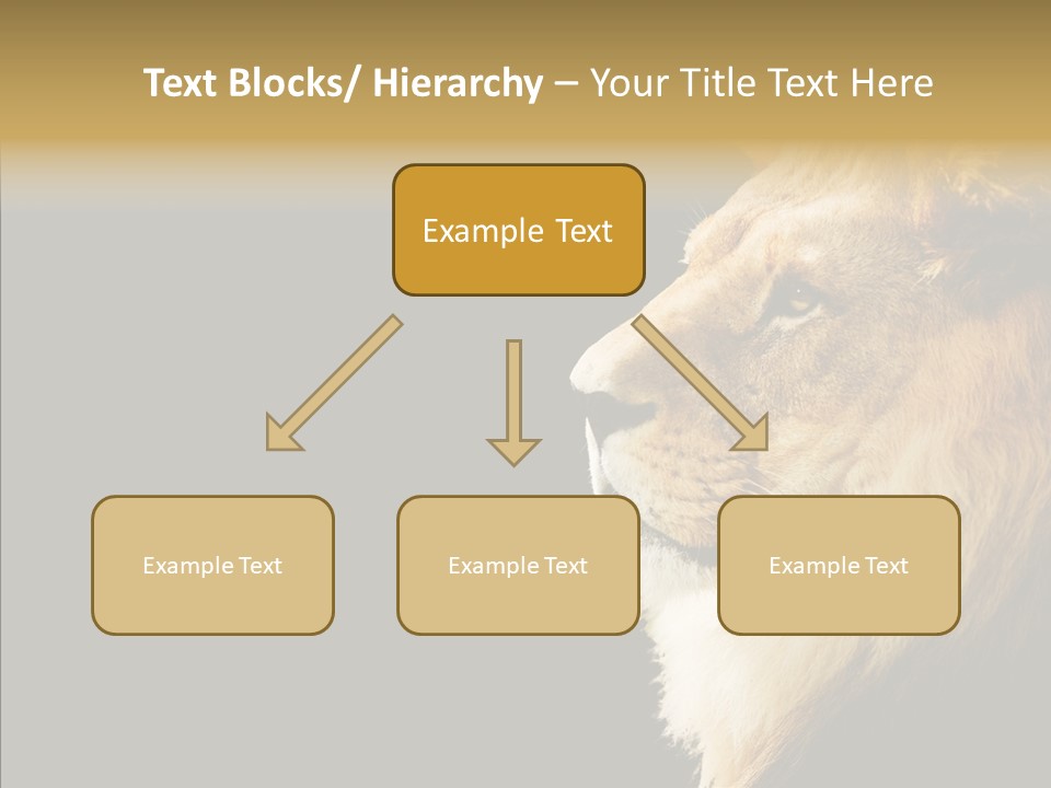 Brown Head Catch Pa PowerPoint Template