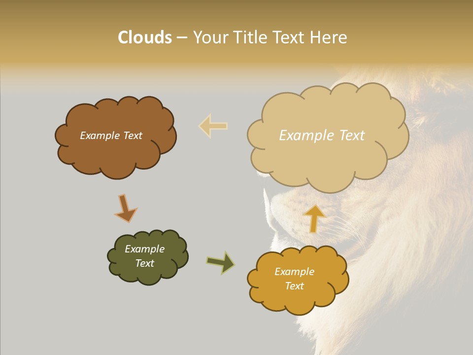 Brown Head Catch Pa PowerPoint Template