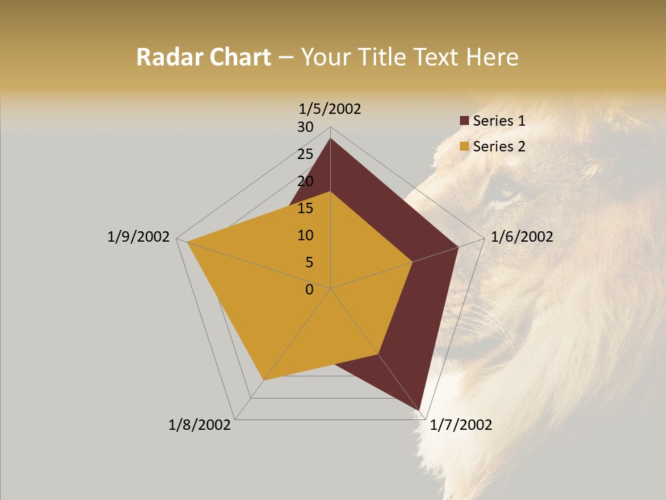 Brown Head Catch Pa PowerPoint Template