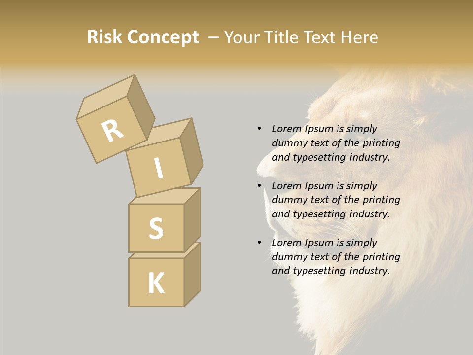 Brown Head Catch Pa PowerPoint Template