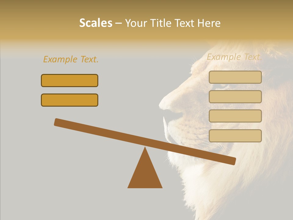 Brown Head Catch Pa PowerPoint Template